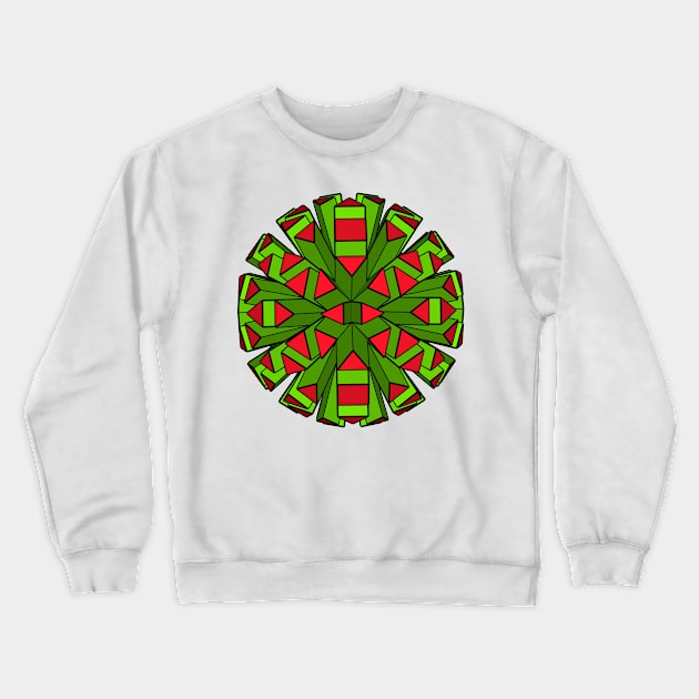 gmtrx lawal f134 polyhedron v2 spike Crewneck Sweatshirt by Seni Lawal